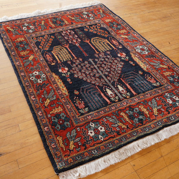Very Fine Bijar Rug 152 x 112 cms